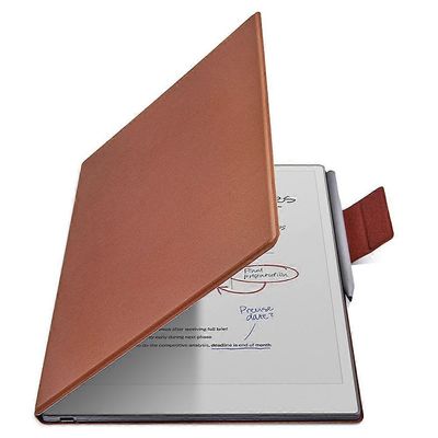 ReMarkable Paper Pro -koteloon, PC + PU-nahkaiseen tablettiin, magneettinen suojakuori kynätelineellä, automaattinen herätys/nukkumistoiminto Moniv...
