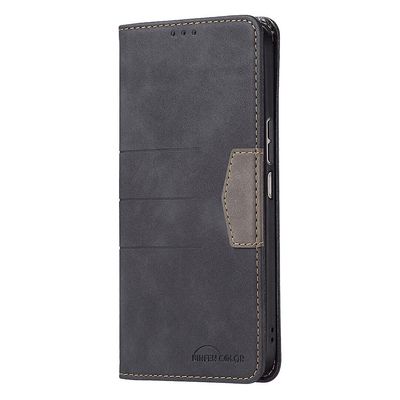 Gangxun Kompatibel med Xiaomi Redmi Note 11 Pro 5g taske med kickstand kortholder slot magnetisk lukning læder - rød Sort