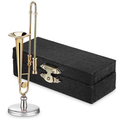 Pienoispasuuna Pienoissoitin Kuparipasuuna Työpöydän sisustus Nukkekodin lisävaruste 8.80X2.60X1.80CM