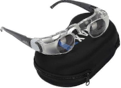 Tv television suurennuslasit 2.1x 0 - +300 asteen suojalasit kiikarilasit Handsfree suurennuslasit kaukonäköisyyteen Katsomassa TV Silmän suurennus...