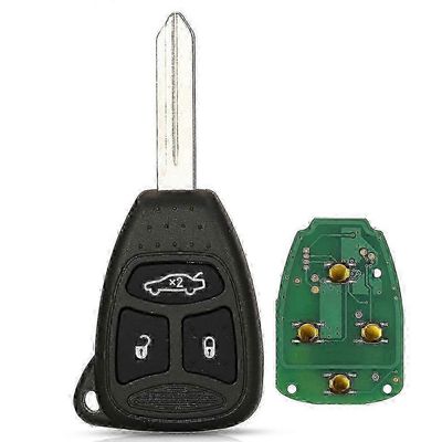 ID46 315/433 MHz auton avaimenperä Dodge RAM Jeep Commander Compass Grand Cherokee Liberty Wrangler Chrysler Yhteensopiva KOBDT04A mallin kanssa 3B...