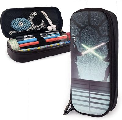 Kerota Star Wars nahka penaali Penaali Penaali Paperitavarat Laukku Toimisto Kannettava säilytyslaatikko Kosmeettinen laatikko Kansio bd005955 VÄRI...