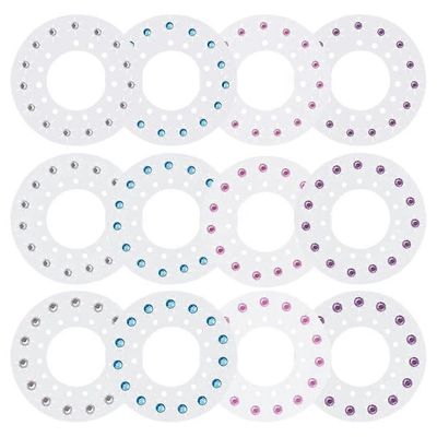 180PCS helmiä Blingers Deluxe Set Teeskennellä leikki Jalokivi täyttösetti DIY Tytöt Hiusten muotoilutyökalu Timanttitarra Lelut Lahjat monivärinen