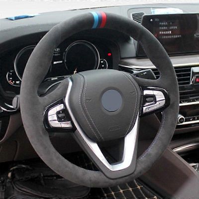 Räätälöity auton ohjauspyörän suojus Alkuperäinen ohjauspyörän punos BMW G20 G21 G30 G31 G32 X3 G01 X4 G02 X5 G05 X7 G07 Z4 G29 Style 9