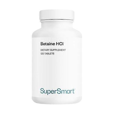 SuperSmart SA SuperSmart Betaine HCl ravintolisä - 120 tablettia