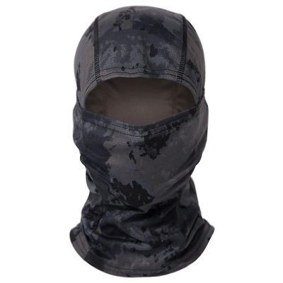 Liltop Militær Taktisk Balaclava Snood Hals Varmere Camo Army Ansigtsmaske Cover Mørke pletter