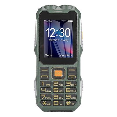 4g kestävä vanhempi matkapuhelin 2,6 tuuman näyttö iso painike 16800mah kaksoisled-taskulamppu vieraskielinen äänilähetys dual sim kaksoisvalmiusti...