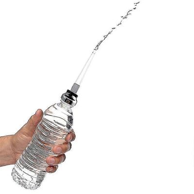 Matkaperäruiskepullosovitinsarja musta