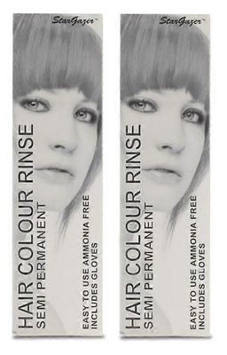 Stargazer semi-permanent hår farge farge SILVERLOOK (2-Pack)