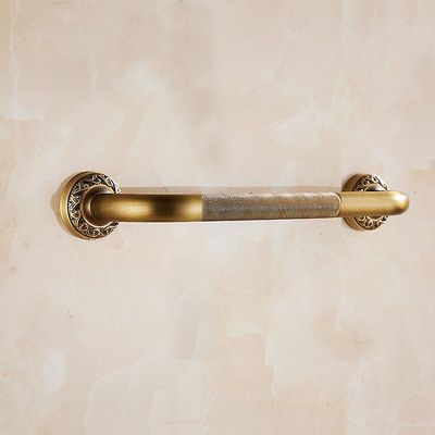 Kylpyhuoneen tarttumispalkki liikuntarajoitteisille, turvakaappauspalkki monitoiminen tartuntatanko kylpyhuoneen wc: hen, 34 cm kupari, messinki