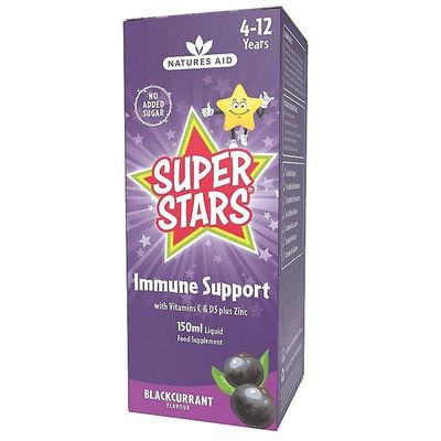 Natures Aid Luonto's Aid Super Stars ImmuunitukiNeste 150ml (139010)