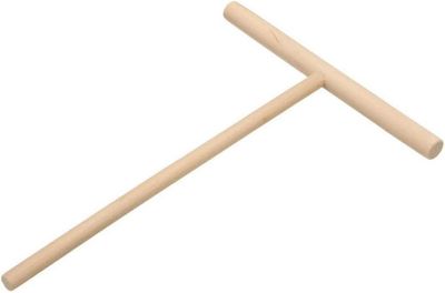 Crepe Rake Crepe -taikinan annostelija Puinen kreppivalmistaja keittiöväline