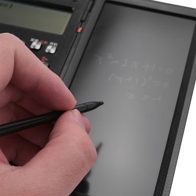 991cnx F (x) Tekninen tieteellinen laskin, käsinkirjoitustaululla, tieteellinen laskin Colille Musta