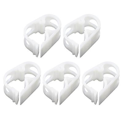 5 kpl muovisia letkukiinnikkeitä, letkukiinnike infuusiopulloille, laboratorioventtiilit, virtauksen säätö Valkoinen 3.00X1.90X1.40CM