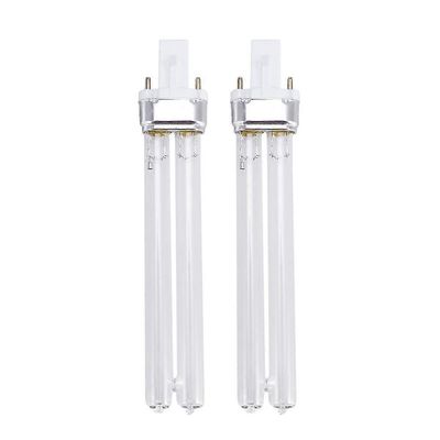2 kpl 11 W:n ultravioletti-UV-desinfiointilamppuja, UV-sterilointilamppuja sterilointisäiliöön (g23-lampun kanta) Kuten