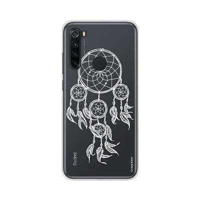 Crazy Kase Hull For Xiaomi Redmi Bemærk 8 Soft Fangster Hvide Drømme