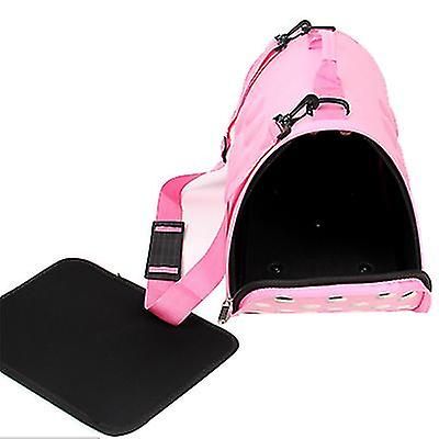 Kat og hund åndbar håndtaske Pink S