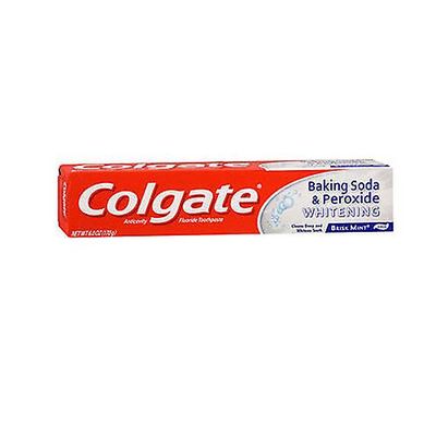 Colgate Bagepulver &Peroxid Kridtning Tandpasta, 6 Oz (Pack af 1)