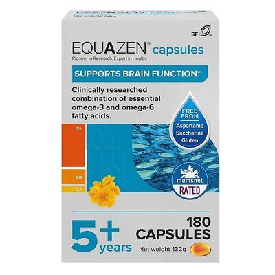 Equazen Omega 3 & 6 Kapsler 180