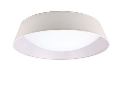 Inspired Lighting Nordica Flush Loft LED Cylindrisk 90cm Off Hvid 3000K, 4200lm, Hvid akryl med elfenben hvid nuance