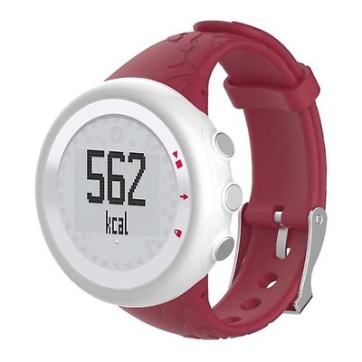 AIR Udskiftning silikone kvinder rem til SUUNTO M1 / M2 / M4 / M5 rød