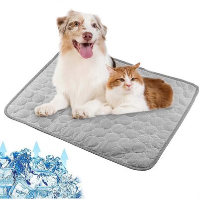 Pet Ice Silk Cooling Mat Cool Fabric Soft Pets Summer Autunm makuupatja koirille Kissanpentu 60* 50 cm