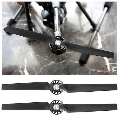 8kpl potkuri Yuneec Q500 Typhoon 4K kamera Drone varaosat Pikalukitus itselukittuva rekvisiitta vaihtoterä (musta)