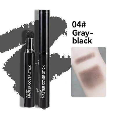 Hairline Concealer Pen Control Hår Rod Kant Blackening Dækker øjeblikkeligt Gråt Hvidt Hår Naturlig Urtehår Concealer Pen Grå sort