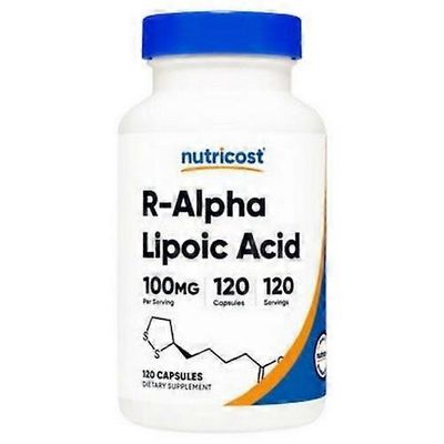 Nutricost R-alfa lipoiinihappokapselit, 100 mg, 120 määrä
