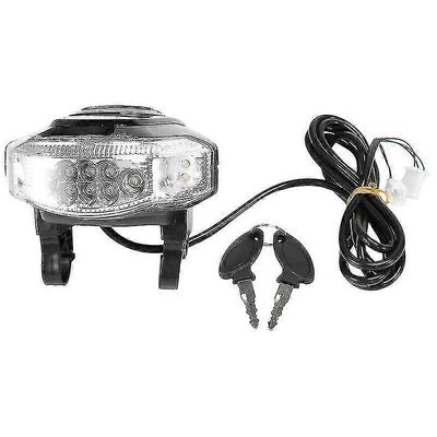 60V Angel Eyes LCD-valon nopeuden näyttö Akun torvi kohdevalo ajovalokytkin avain Citycoco sähköskootterille