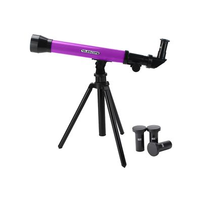 Kuankuanbao Barn Science Utdanning Astronomisk Teleskop Leker High-Powered 20X 40X 60X Fiolett