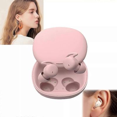 Sleep Pro -kuulokkeet, 2025 parhaat näkymättömät korvatulpat sivunukkujille vaaleanpunainen