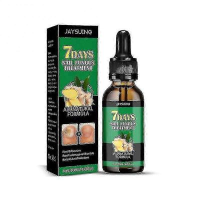 Jaysuing inkivääri kynsien hoitoliuos 30ml kynsien sienen korjaus käsi, jalkakynsien hoito pehmeä kynsien kirkas