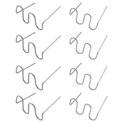 1000 kpl niittejä nitojaan muovin korjausaaltoniitit puskurin korin korjaukset 0,8 0,6 mm S aaltoniitit hopea