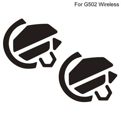 2 Hiiren Suoja Rullaluistimet Sarjat Tyynyt G502 Logitechille Wireless*