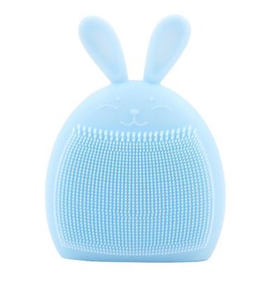 Handuo Børn's Silikone Shampoo Brush Soft Cleansing Brush blå