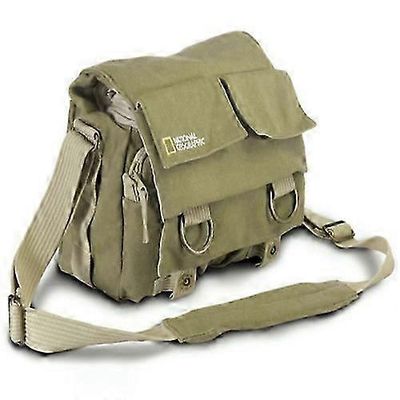 Ammattimainen National Geographic DSLR-kameralaukku universaali Nikon D5000 D5100 D3000 D5300 Canon 550D 660D 500D 700D SLR-Hyvä Khaki