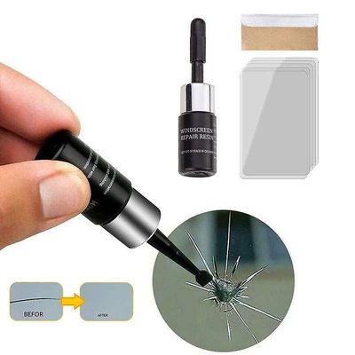 Automotive Glass Reparasjon Væske Frontrute Reparasjon Kit Frontrute Reparere Harpiks Agent