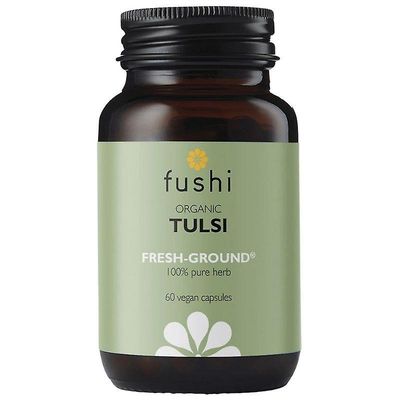 Fushi Wellbeing Fushi Hyvinvointi Orgaaninen Tulsi 333mg Veg Caps 60 (F0020768)