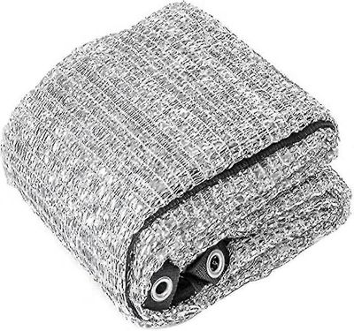 Alumiininen varjo kangas heijastava alumiini aurinkovarjostin verkko Uv-kestävä verkko, jossa on läpiviennit kukille Kasvit Patio Puutarha Hopea 3x...