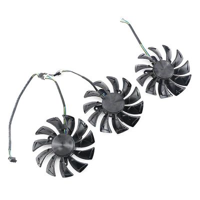 Vaihda GAMING RTX 2070-, RTX 2080- ja RTX 2080Ti AMP -näytönohjainten jäähdytystuuletin Parannettu suorituskyky Musta