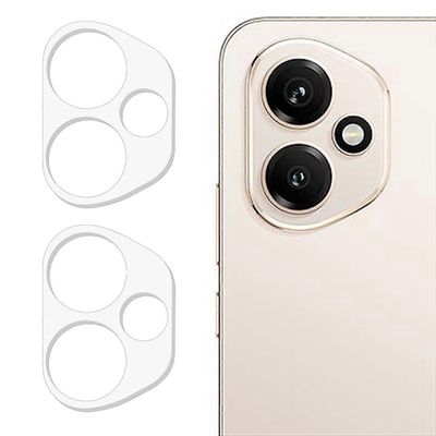 2 kpl Honor 400 5G (maailmanlaajuinen) kameran linssinsuoja 3D-kaarireuna naarmuuntumaton karkaistu lasilinssi