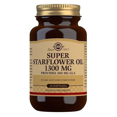 Solgar Super Starflower Öljy 1300mg Softgels 30 (12548704)
