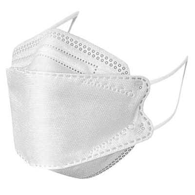 50pcs Kn95 Ansigtsmasker Fisk Mask Voksen Morandi Ffp2 Mask 4 Lag beskyttelsesmasker Kf94 Masker hvid