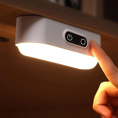 Linkrunning LED skabslys dæmpbar genopladelig 2000mAh trådløs, LED strip lys med 5 belysningsfarver til skabsskabskøkken