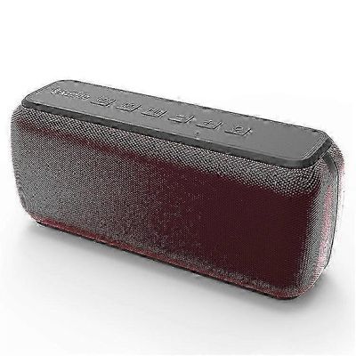 XDOBO X8 60W IPX5 vedenpitävä Bluetooth 5.0 -kaiutin 6600mAh akulla, 3D syvä basso juhliin, koti- ja ulkokäyttöön Punainen