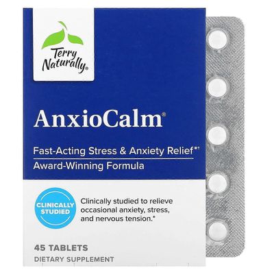 Terry Naturally, AnxioCalm, 45 tablettia