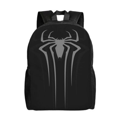 Spider Man reppu, matkakannettavan reppu, vedenpitävä College School -tietokonelaukku, kestävä