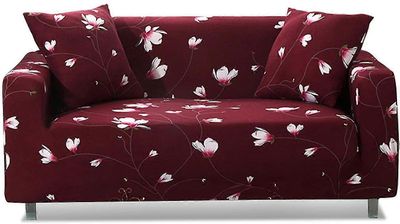 Sohvanpäälliset Joustava sohvanpäällinen Säädettävä 3-istuttava sohvansuoja Olohuoneen sisustus