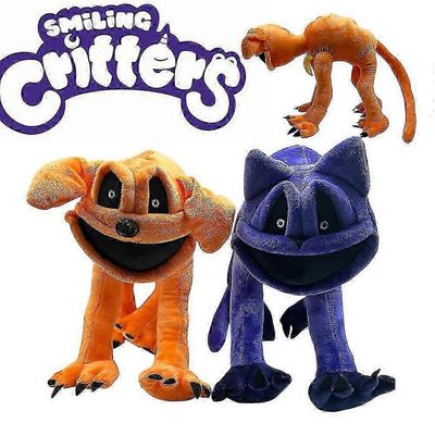 Monster Catnap Pehmo Poppy 3 Hymyilevä Otus Pehmolelut Täytetyt tyynynuken lelut Oranssi